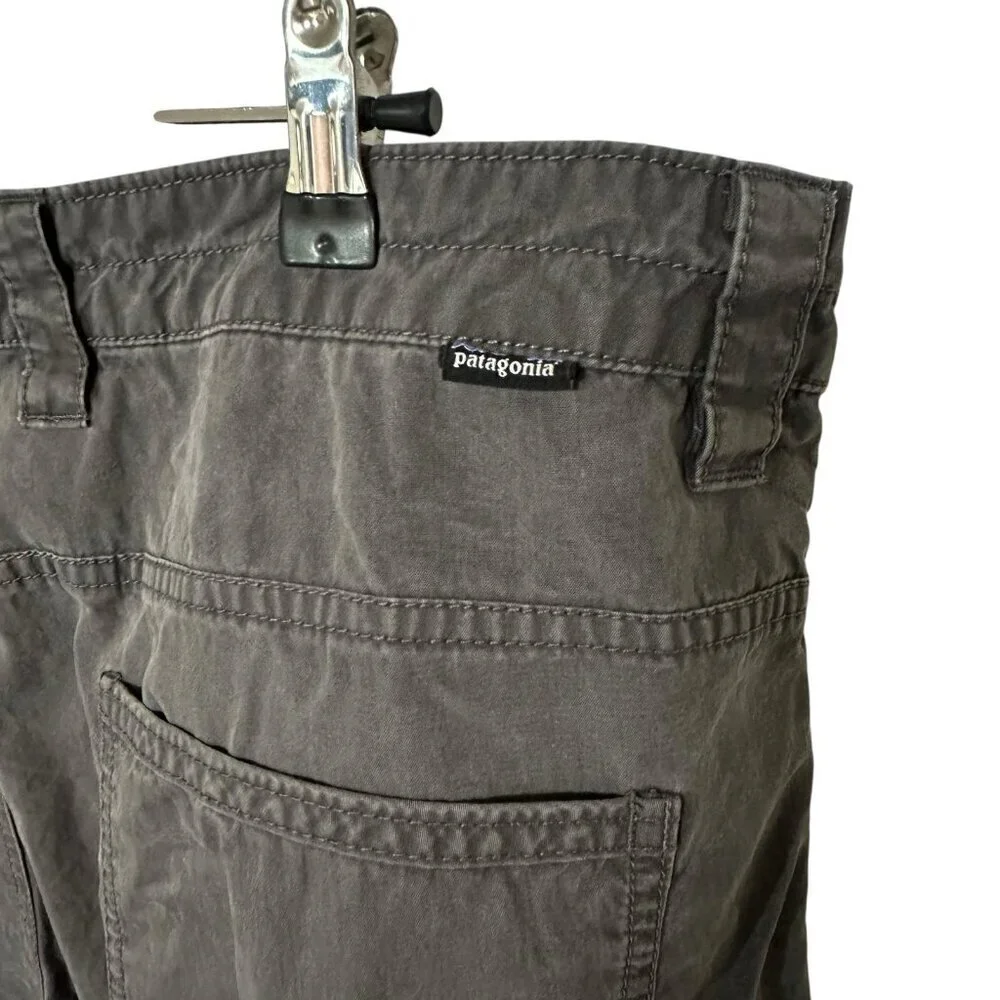 Patagonia Men’s 38x30 Casual Pants Dark Gray Organic Cotton Nylon